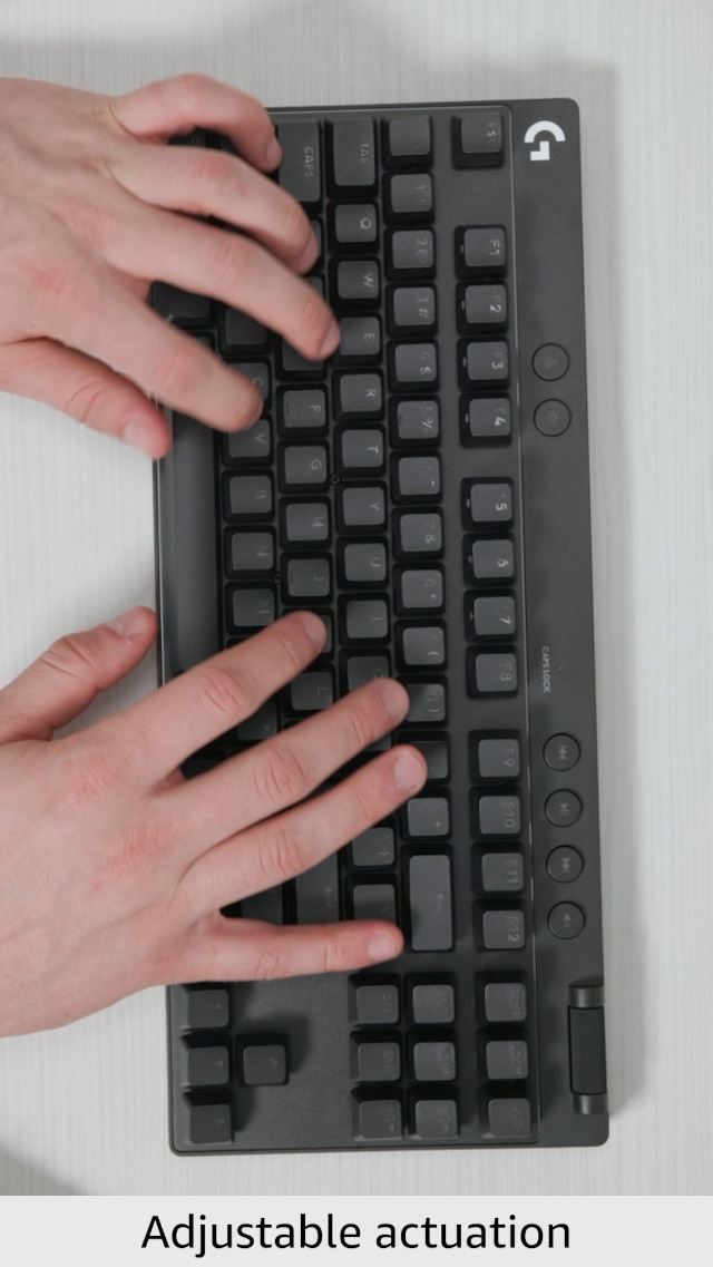 Amazon.com: Logitech G PRO X TKL Rapid Tenkeyless Wired